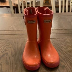 Hunter Toddler Rain Boots Size 10